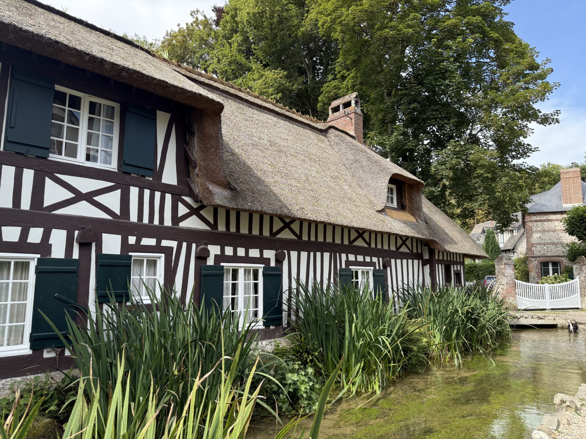 Veules les Roses - typisches Fachwerk