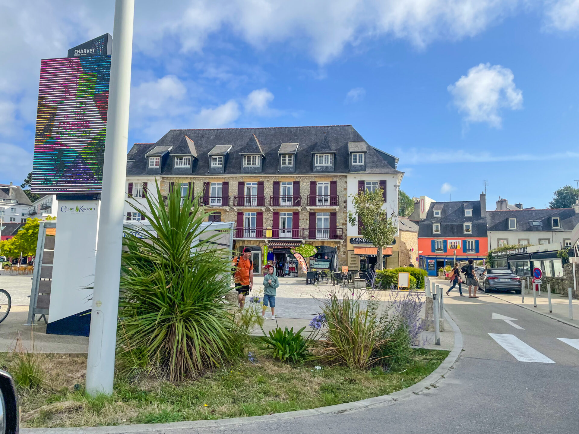 Crozon Blick auf Morgat