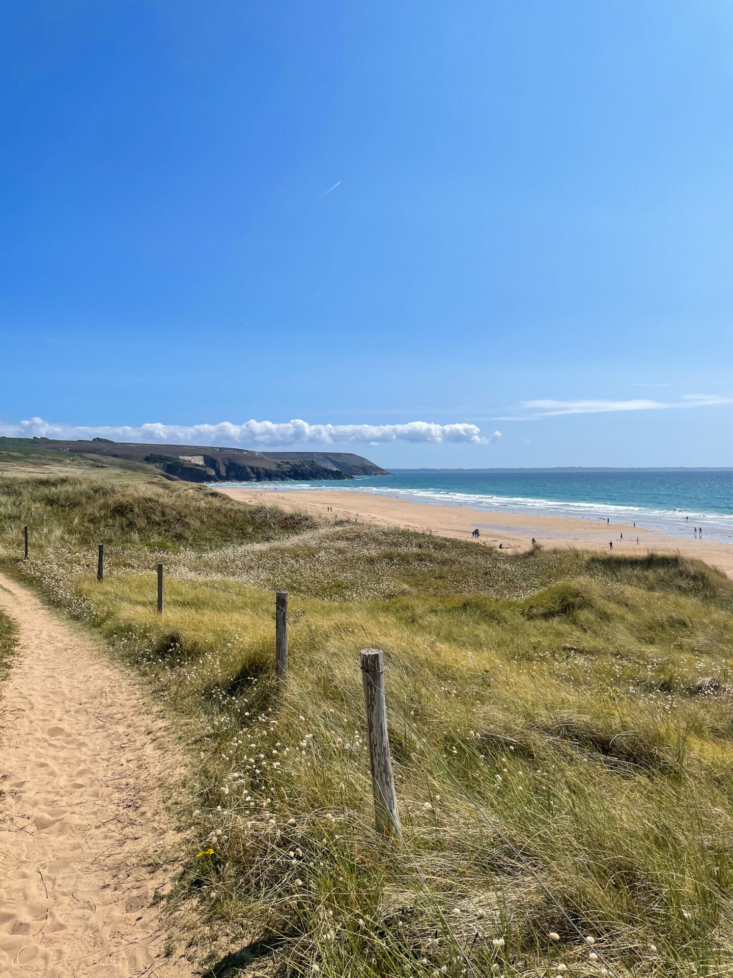 Crozon Wanderweg am Plage de la Palue