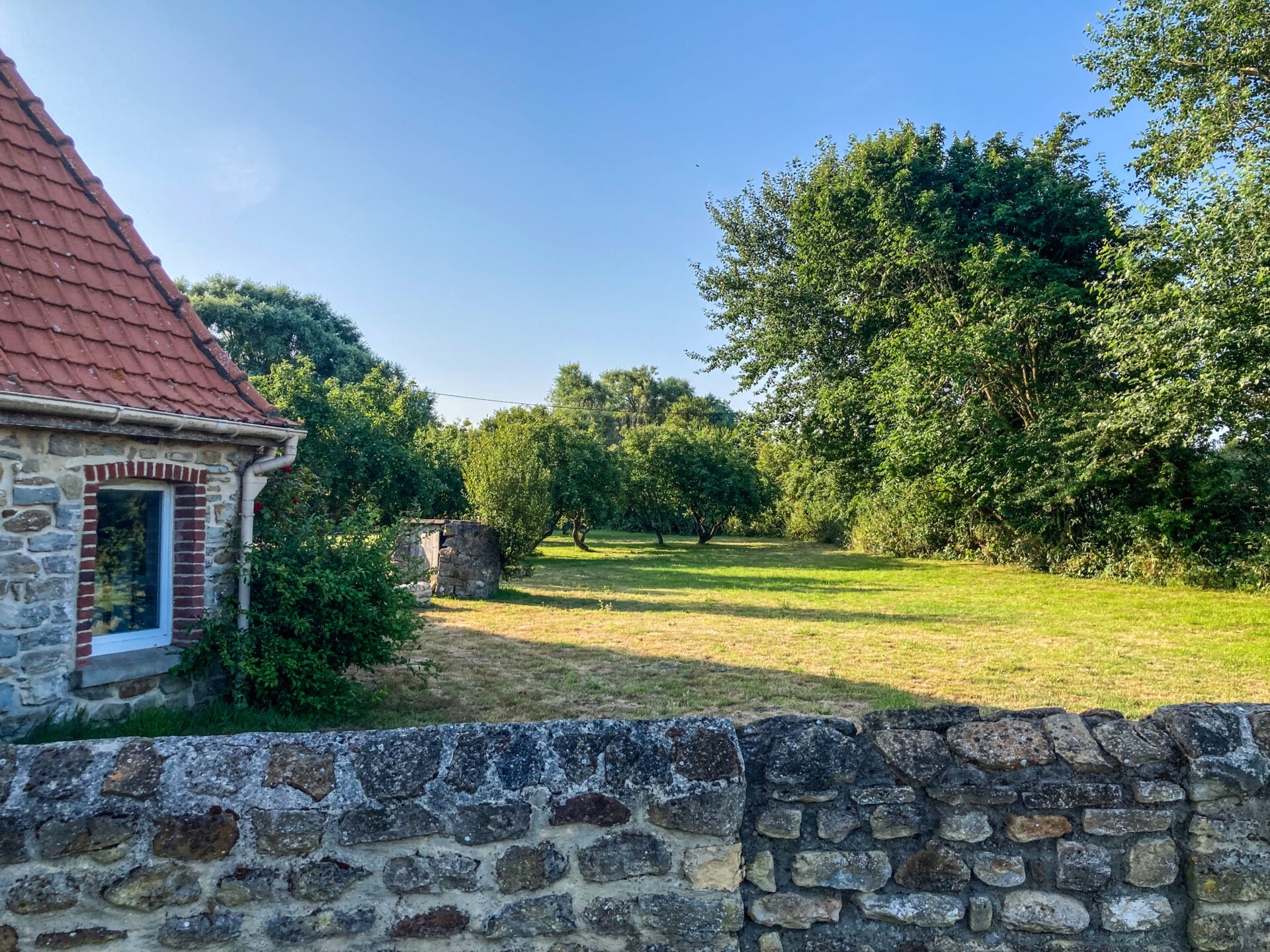 Außenbereich der Domaine de la Ronville