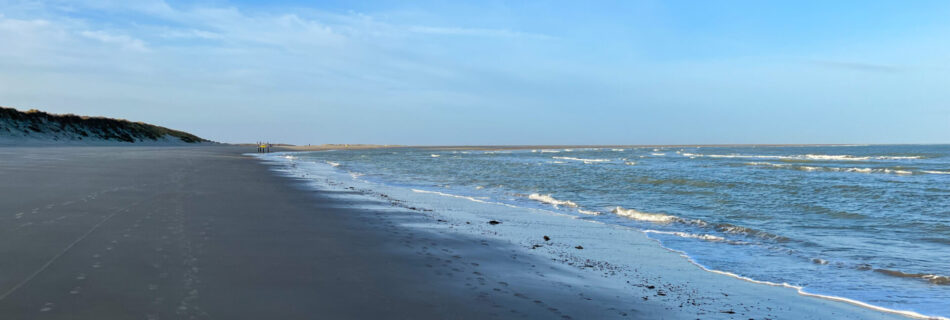 Pays-Bas La mer en hiver