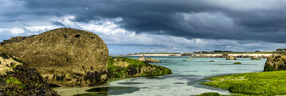 Nuages de tempête au-dessus de la Bretagne