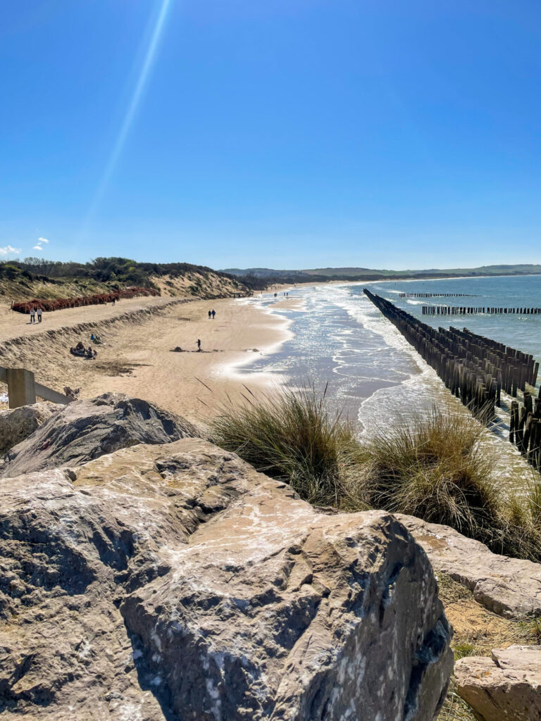 Wissant Blick auf Cap Gris Nez