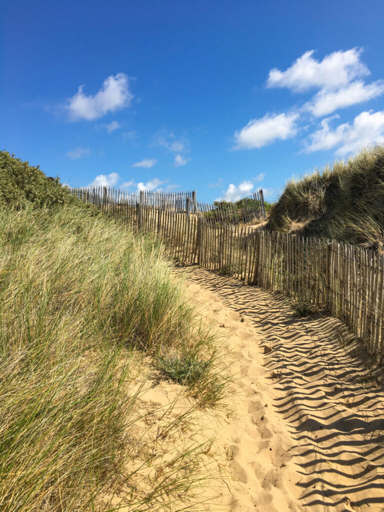 Ambleteuse Dünenweg