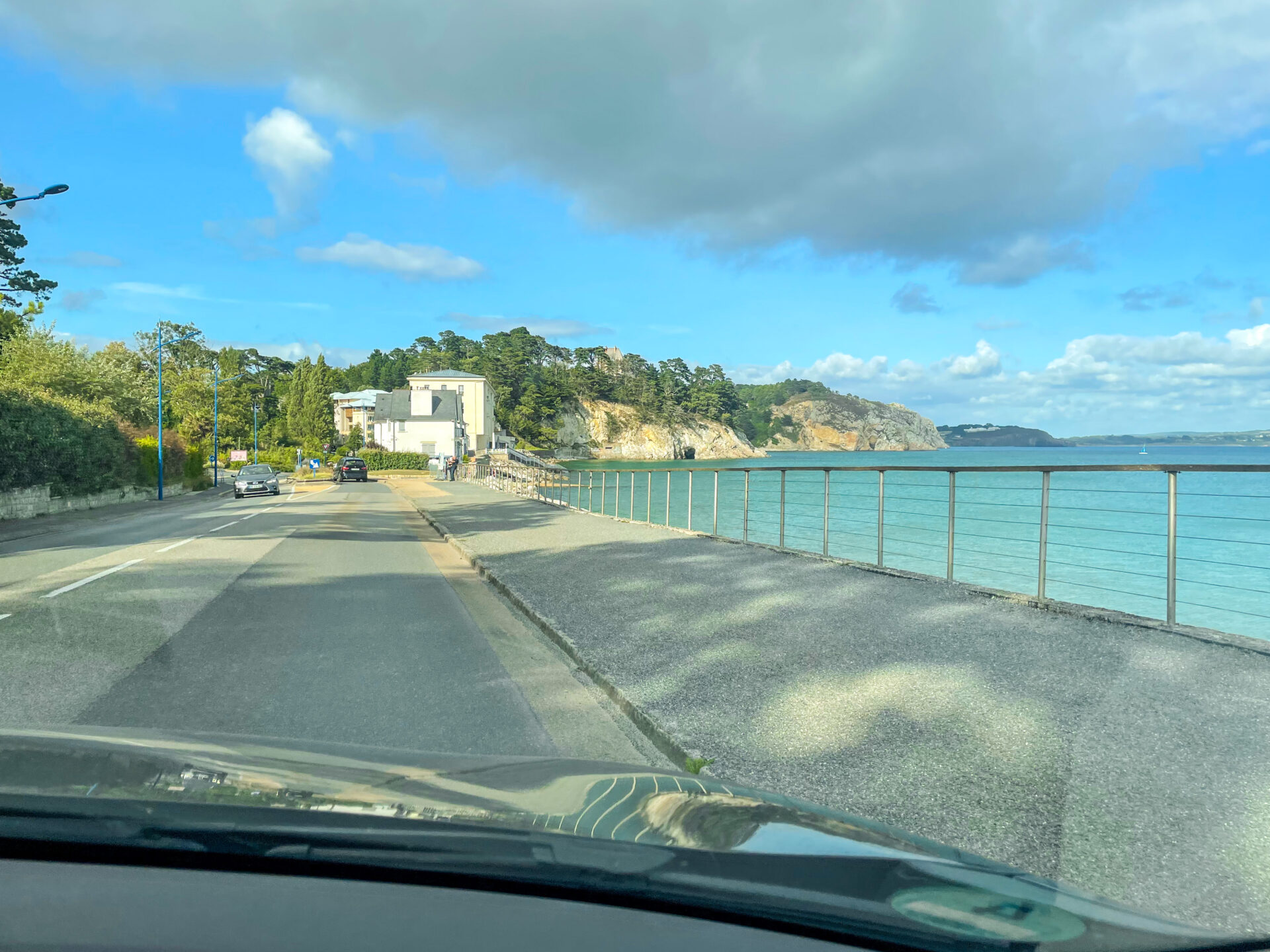 Crozon Morgat aus dem Auto heraus