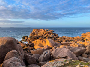 Ploumanac'h Ausblick auf das Meer