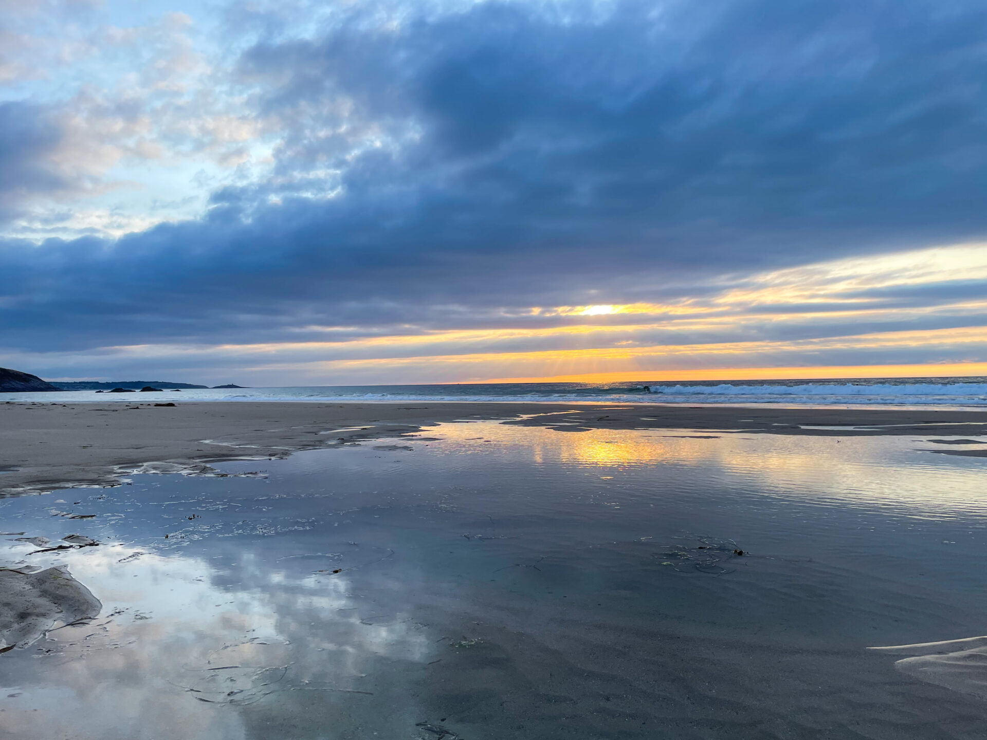 Fréhel coucher de soleil spectaculaire