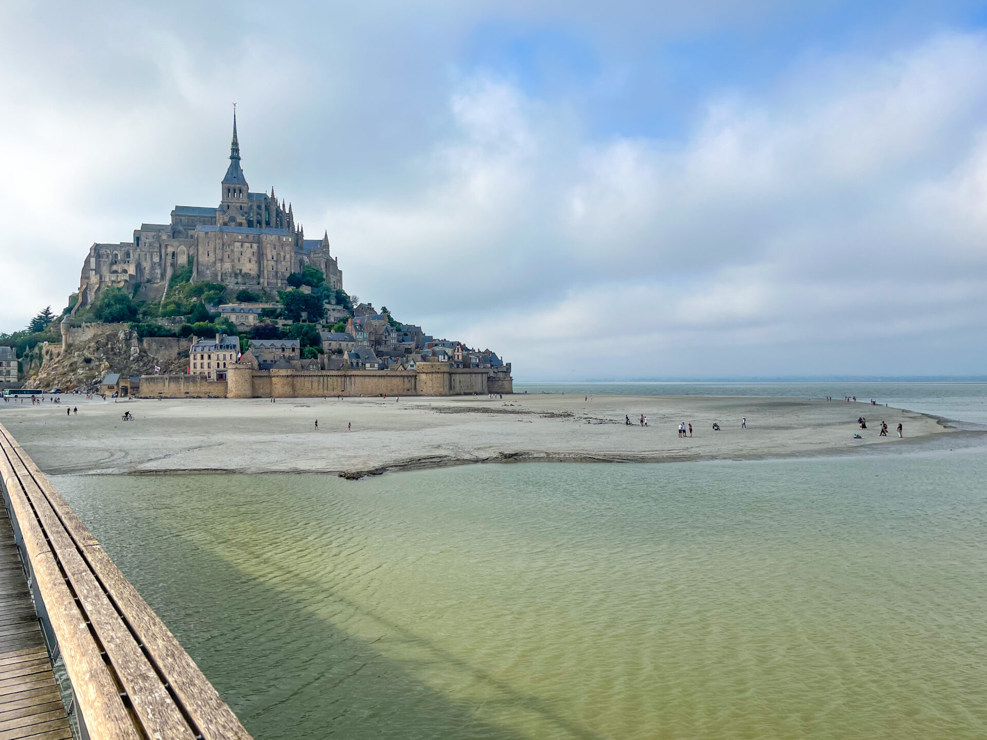 Le Mont Saint Michel - Flut