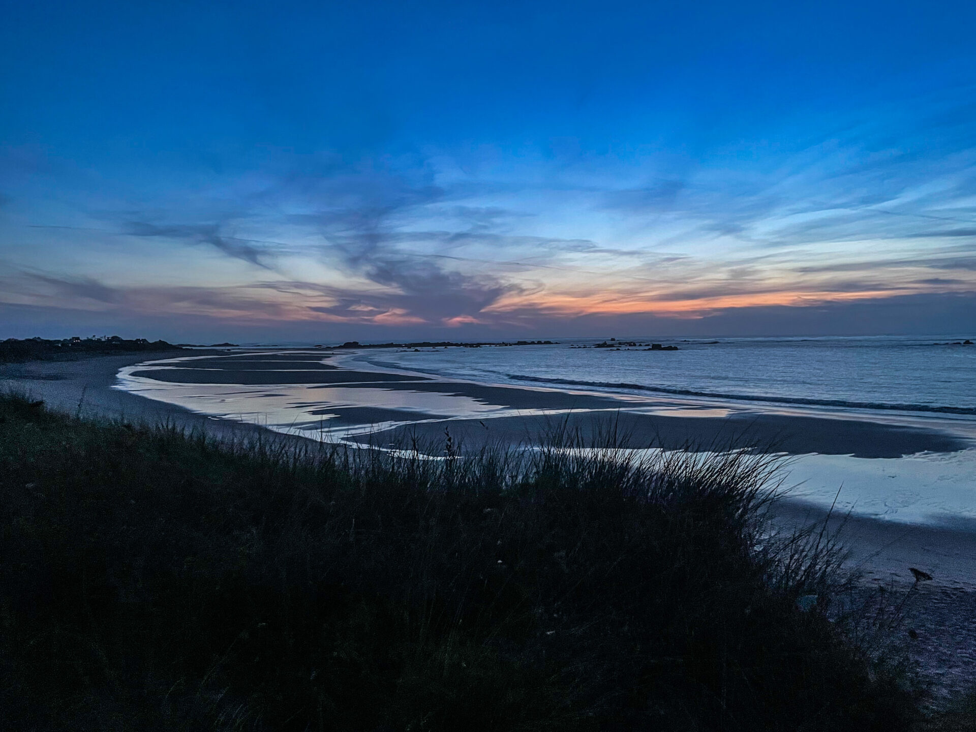 Plage de Amiets Sonnenuntergang 3