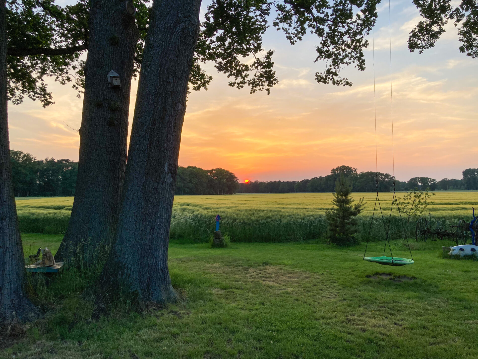 Münsterland - Coucher de soleil