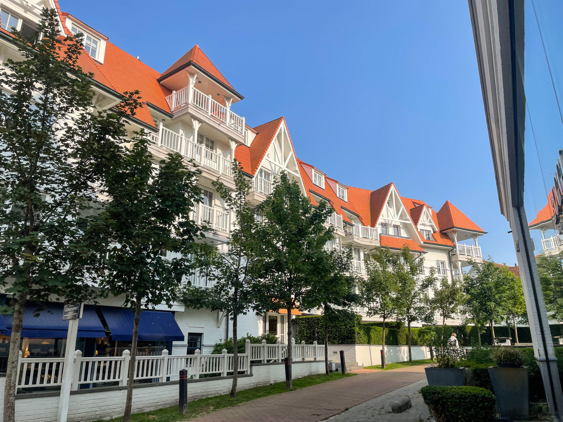 Knokke Heist - typische Fassade