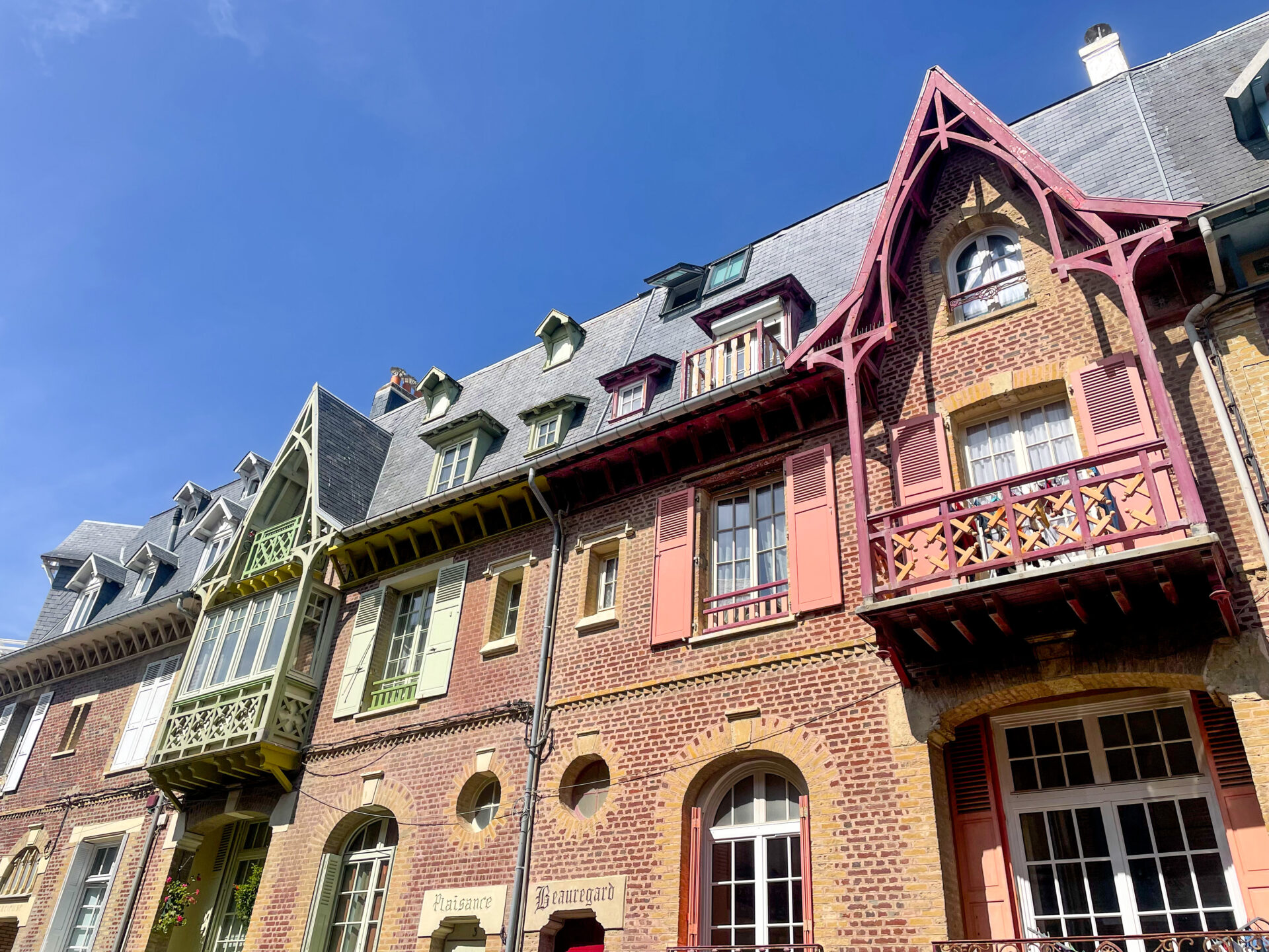 Mers-les-Bains - Häuserfassade