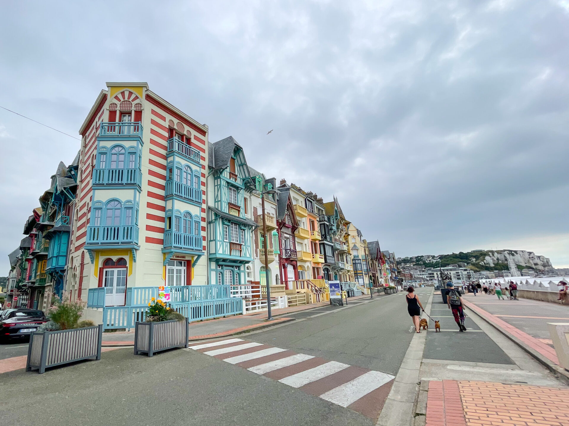 Mers-les-Bains - bunte Villen