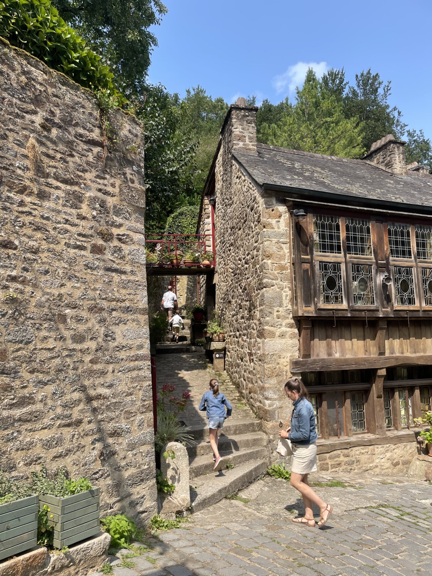 Dinan - versteckte Gasse