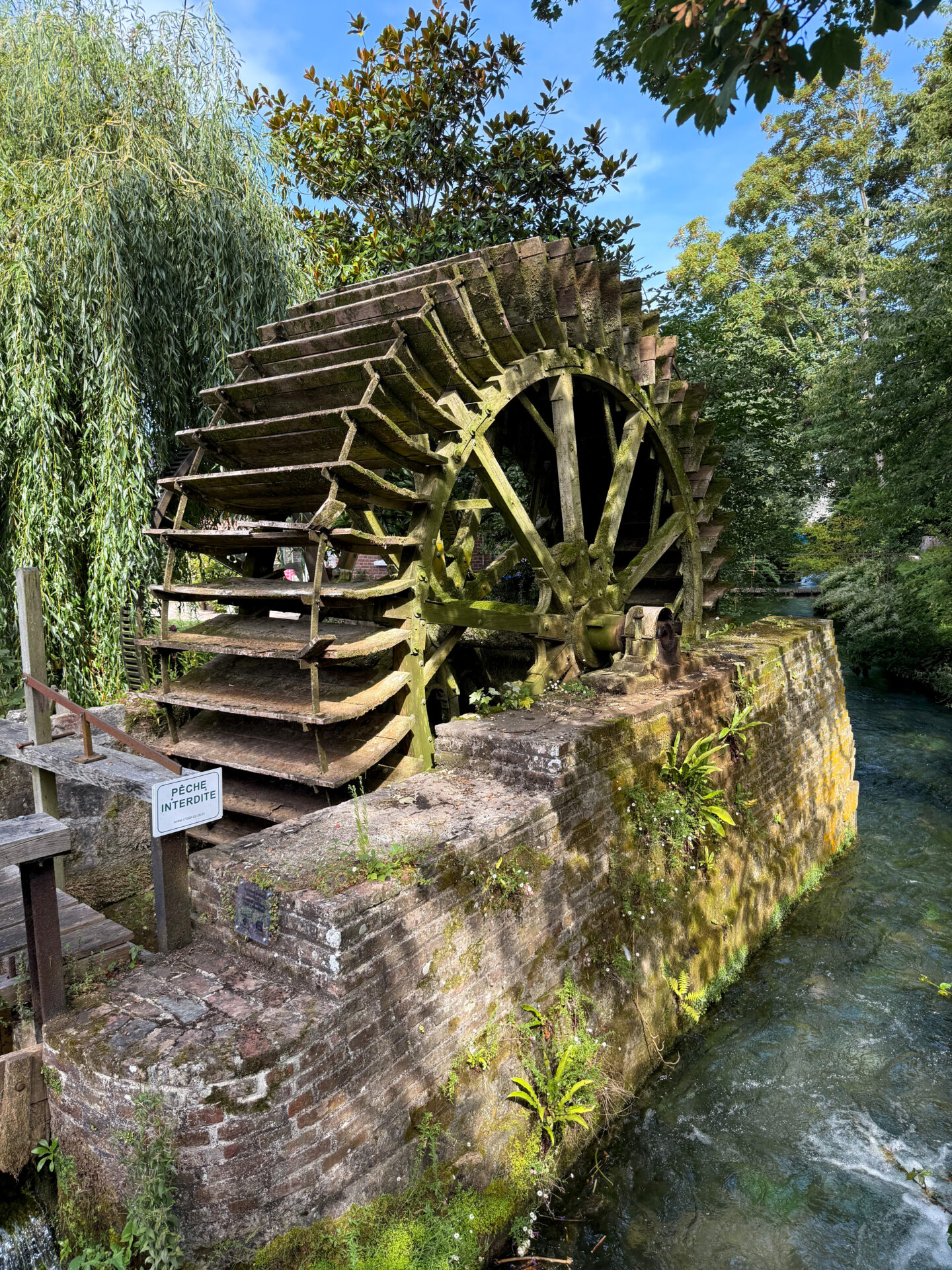 Veules les Roses - Mühlenrad