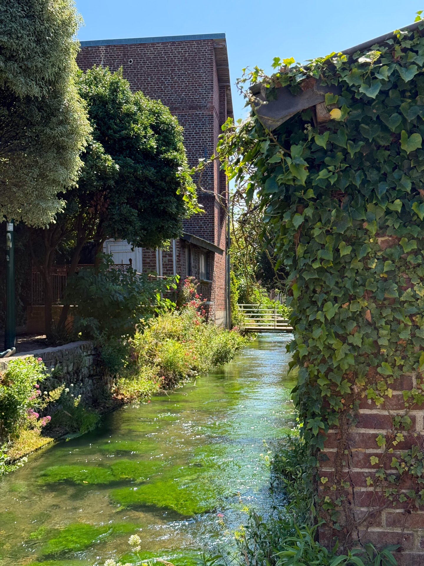 Veules les Roses - kleinster Fluss Frankreichs