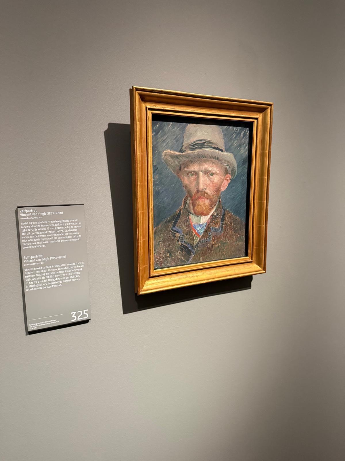 Rijksmueseum - van Gogh Selbstportrait